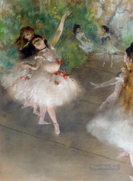 Edgar Degas Painting - bailarines de ballet Edgar Degas